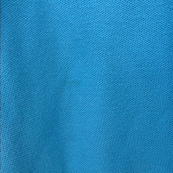 Blue Polo Shirt with Embroidered Logo - Picture 5 of 6